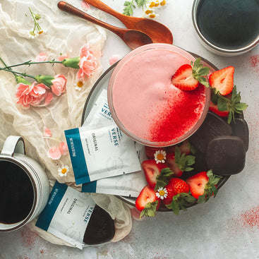 Vegan Strawberry Mousse with Verse Original